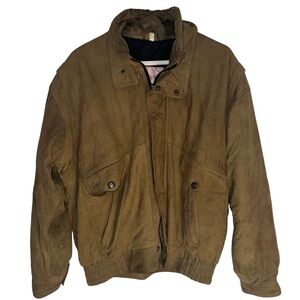 VIGO House of Leather Genuine Leather Jacket – Vintage Brown